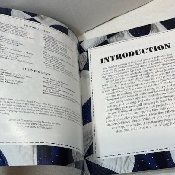 Quick-method Classic Blue Quilts Soft Cover 1997 - Picture 4 of 11